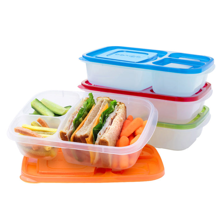 Bentgo Easyboxes 3-Compartment Food Containers 8-Piece Set F9
