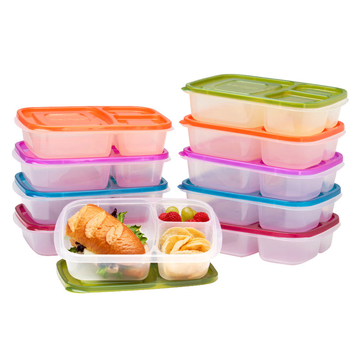 Bentgo Easyboxes 3-Compartment Food Containers 20-Piece Set E0